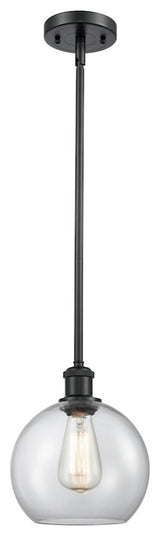 Innovations Lighting 516-1S-BK-G122-8 Athens 1 Light 8" Mini Pendant