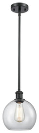 Innovations Lighting 516-1S-BK-G122-8 Athens 1 Light 8" Mini Pendant