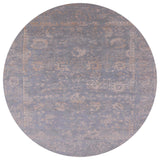 Ahgly Company Indoor Round Mid-Century Modern Area Rugs, 3' Round