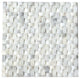Arabescato Carrara Interwoven Polished Tile, 10 Sq. ft., 12"x12"