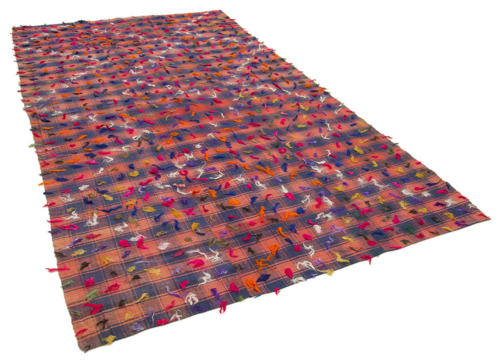 Rug N Carpet - Handwoven Turkish 5' 11'' x 10' 6'' Rustic Kilim Rug