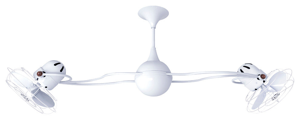 Italo Ventania Rotational Ceiling Fan, Gloss White