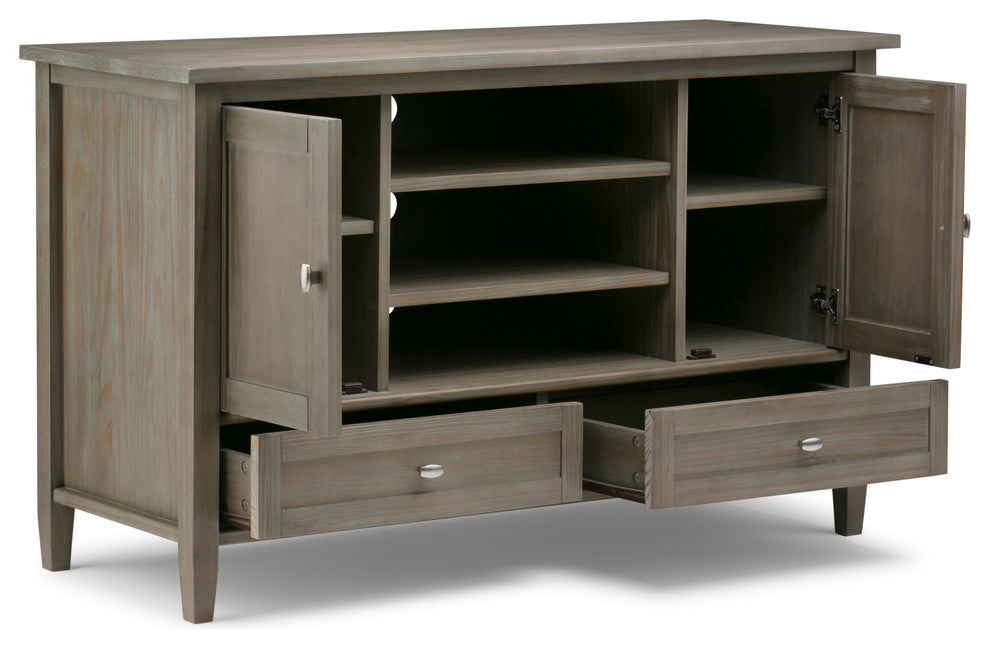 Warm Shaker TV Media Stand