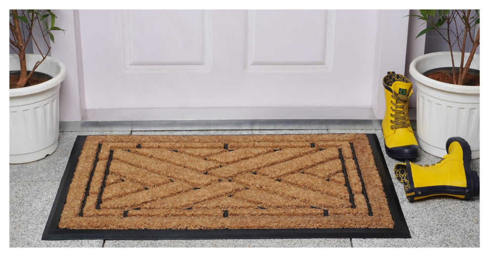 Geometric Doormat, 24"x36"