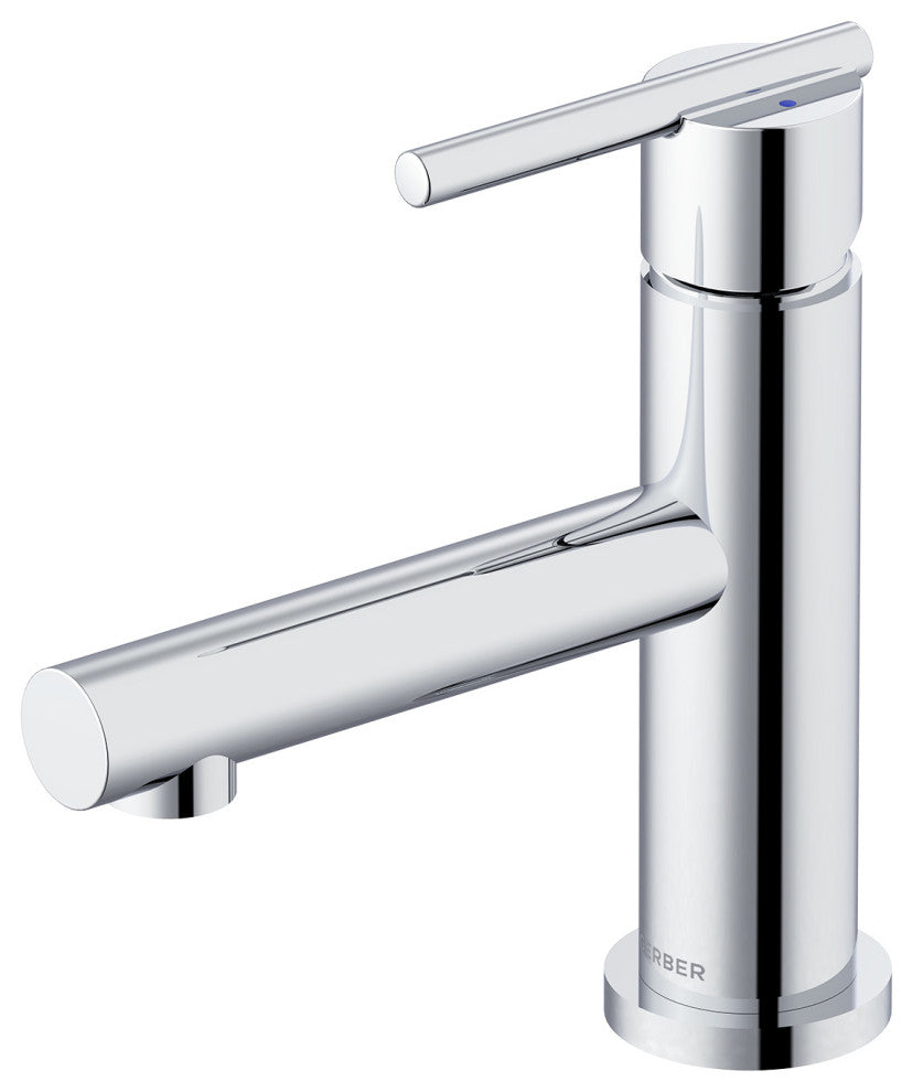 Parma Trim Line Single Handle Lavatory Faucet Chrome, Chrome