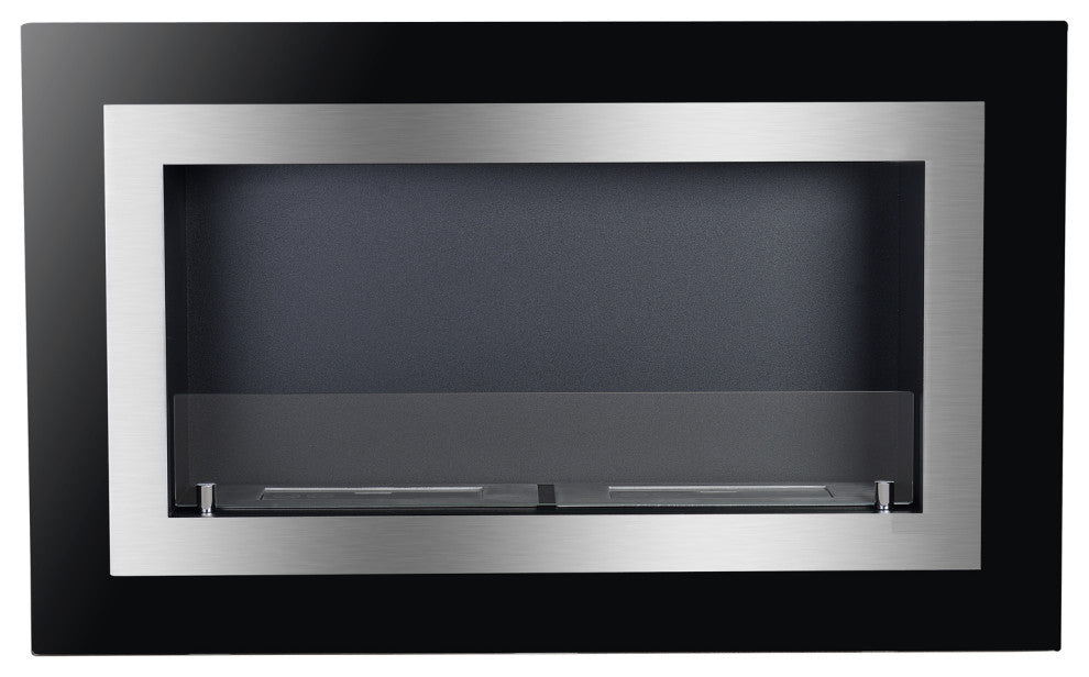 Recessed Wall Ventless Bio Ethanol Fireplace - Villa | Ignis