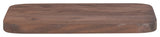 Rustic Walnut Wood Seat for Colorful Metal Barstools