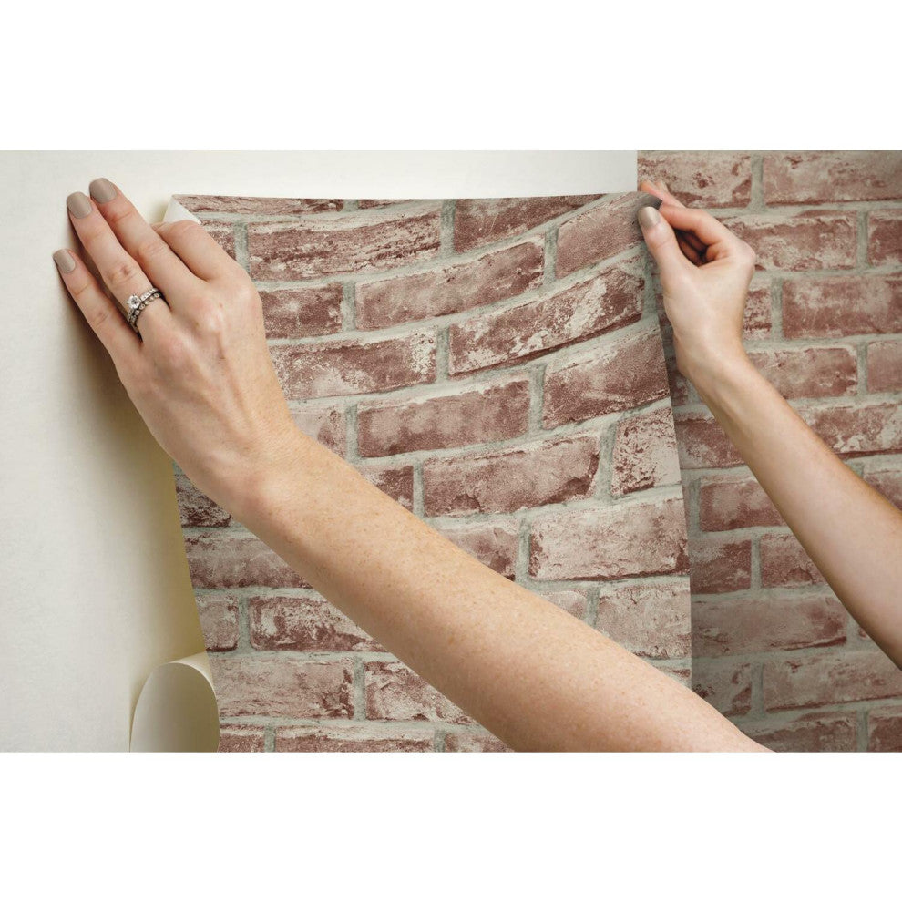 Brick Peel & Stick Wallpaper
