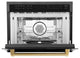 ZLINE 24" Microwave Oven, Black Stainless With Gold MWOZ-24-BS-G