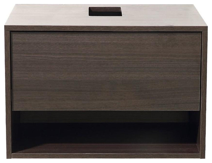 Fresca Potenza Gray Oak Modern Bathroom Cabinet