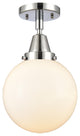 INNOVATIONS LIGHTING 447-1C-PC-G201-8-LED Beacon Flush Mount