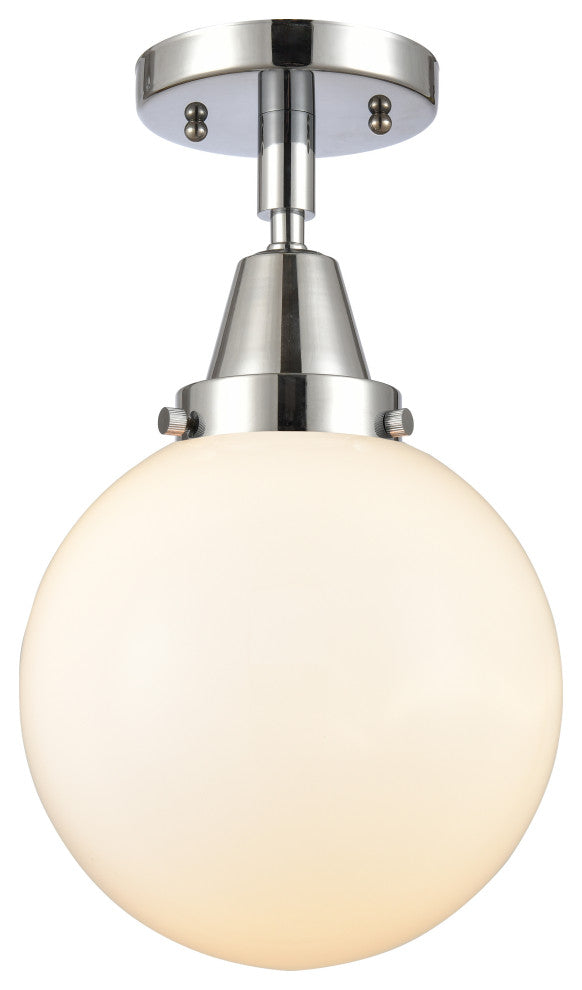 INNOVATIONS LIGHTING 447-1C-PC-G201-8-LED Beacon Flush Mount