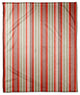 Red Stripes Fleece Blanket