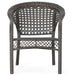 GDF Studio 7-Piece Ursula Outdoor Multi-Brown Wicker Dining Set
