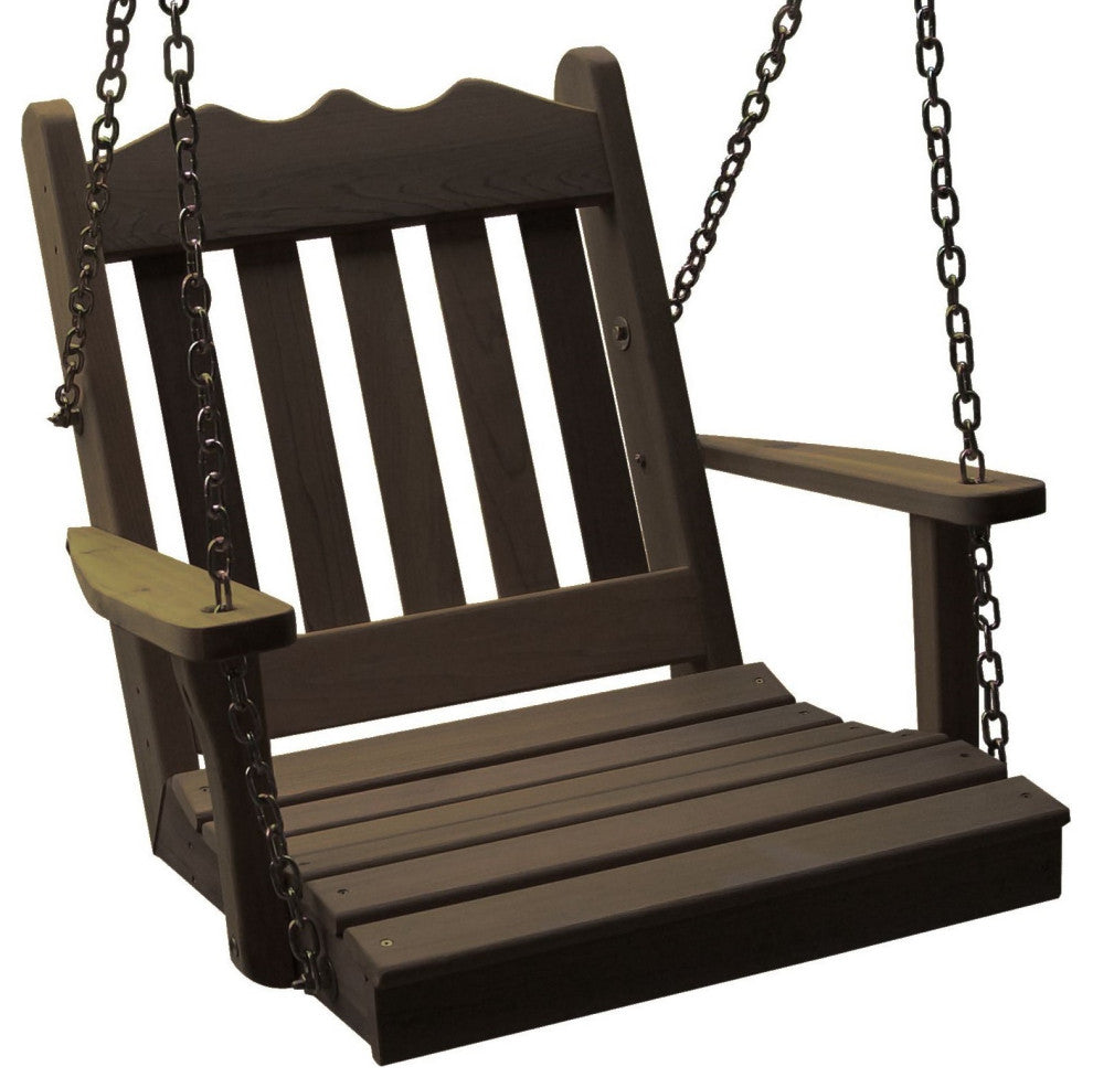 Pine Royal English Swing, Walnut Stain, 2 Foot