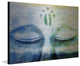 "Meditation" Painting Print on Brushed Aluminum, 36"x24"