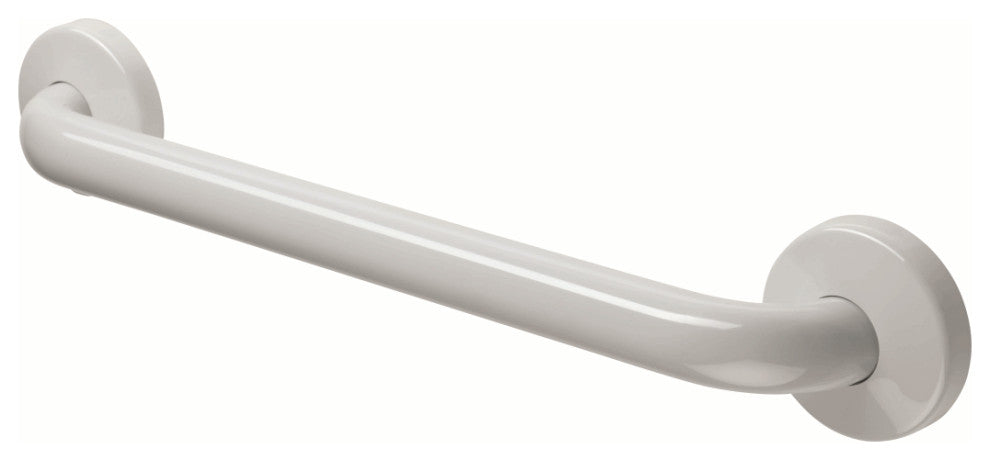 48 Inch Grab Bar With Safety Grip, Wall Mount Coated Grab Bar, Light Gray