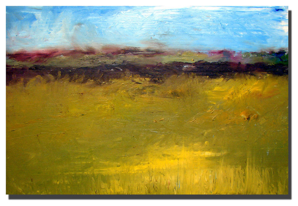'Abstract Landscape' Canvas Art by Michelle Calkins