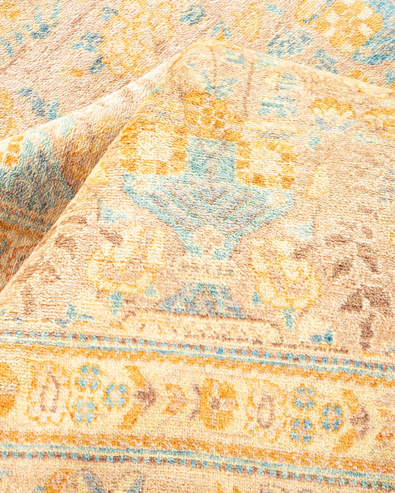Mogul, One-of-a-Kind Hand-Knotted Area Rug Beige, 8'3"x9'8"