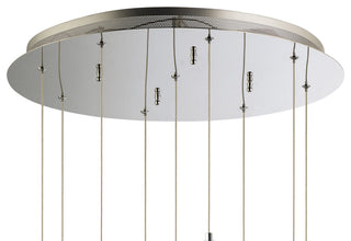 ET2 E24269 Orb II 22"W LED 9 Light Pendant - Polished Chrome