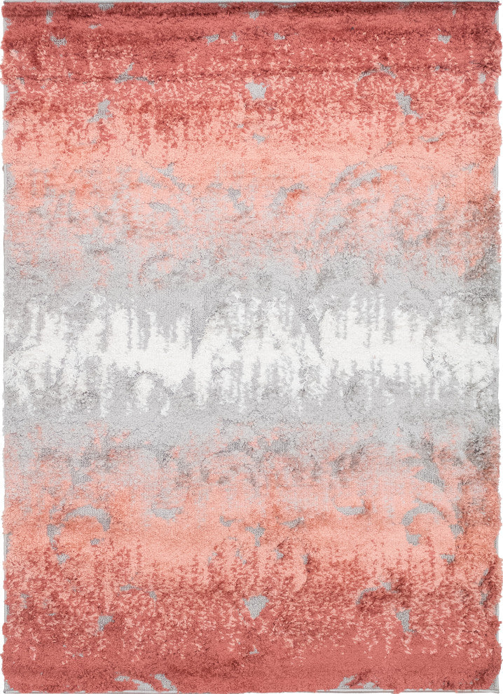 Noori Rug High-low Sierra Grey/Terracotta Rug
