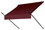 4' Designer Awnings in a Box, Burgundy