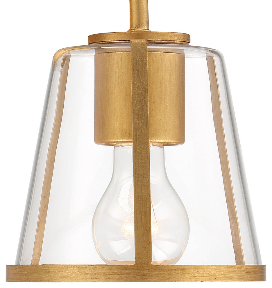 Fulton 1-Light Antique Gold Bathroom Vanity