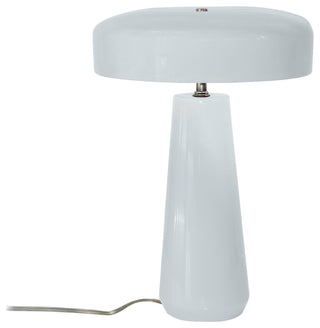 Spire Table Lamp, Gloss White/Gloss White