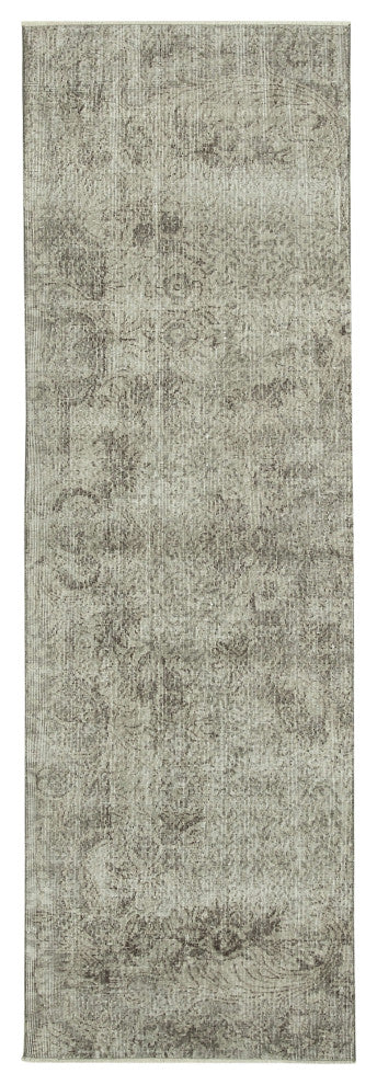 Rug N Carpet - Handwoven Oriental 3' 1" x 9' 9" Faded Kitchen Runner Rug