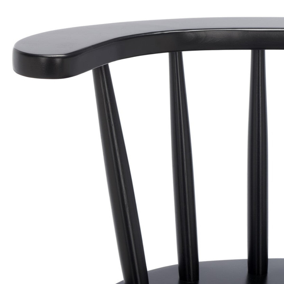 Safavieh Jay Wood Counter Stool, Black