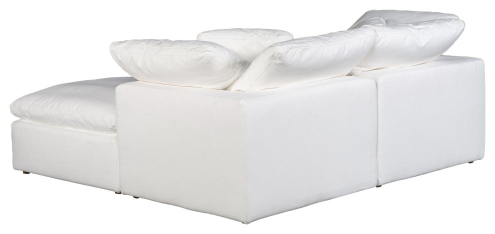 Terra Condo Nook Modular Sectional Livesmart Fabric Cream