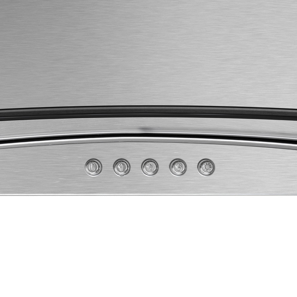Streamline 30" Girardi Ducted Wall Mount Range Hood, Stainless Steel
