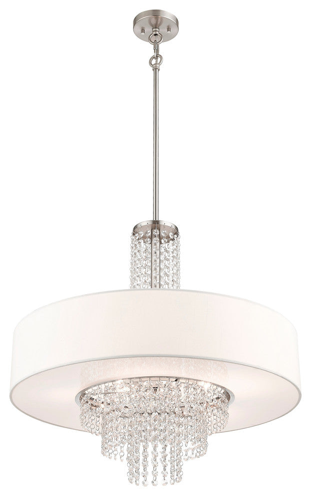 Carlisle 5-Light Pendant, Brushed Nickel