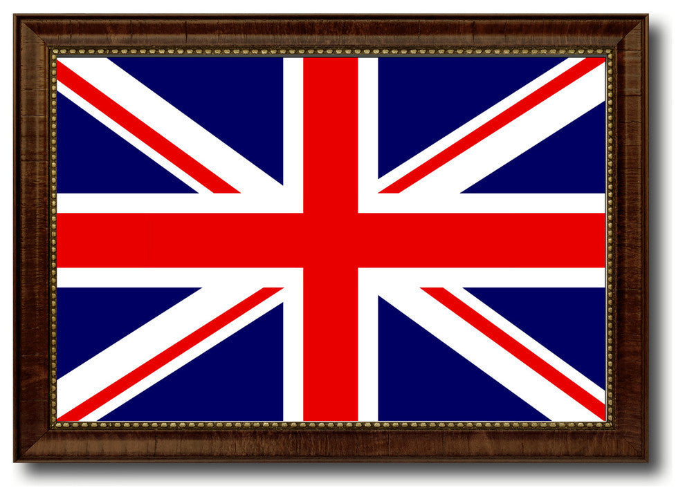United Kingdom Country Flag Canvas Print, 15"x21"