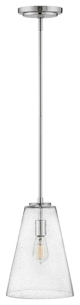 Hinkley Vance Small Pendant, Polished Nickel