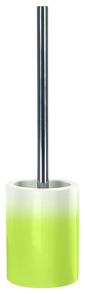 Luxurious Porcelain Bathroom Accessories, Phoenix, Alga Green, Toilet Brush Set