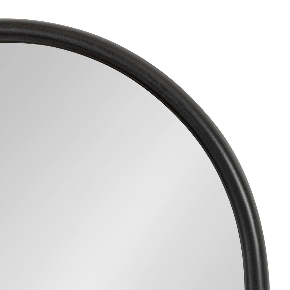 Gabrill Full Length Easel Mirror, Black, 18"x58"