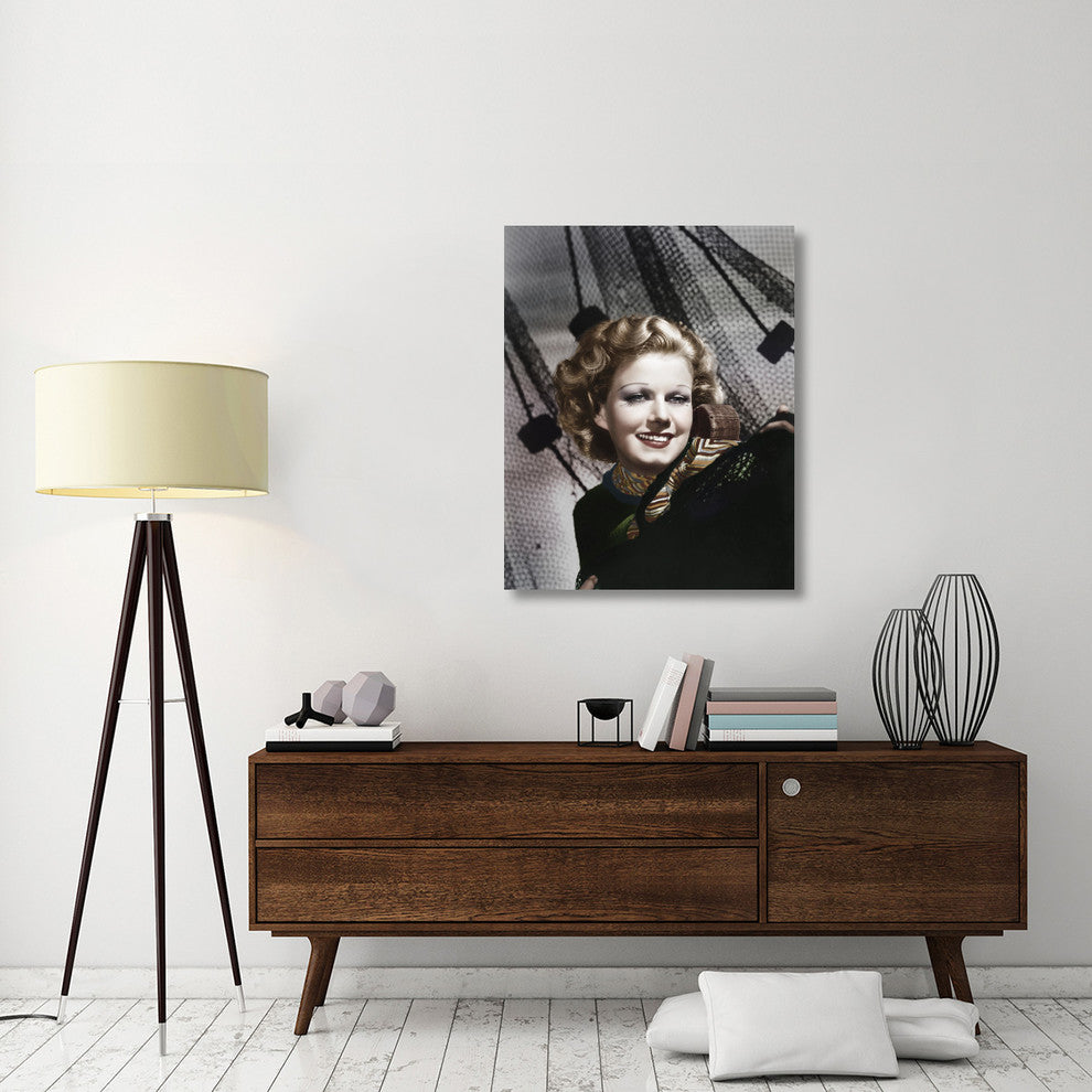"Jean Harlow" Stretched Canvas Giclee by Hollywood Photo Archive, 32x40"