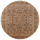 Ahgly Company Indoor Round Mid-Century Modern Area Rugs, 3' Round
