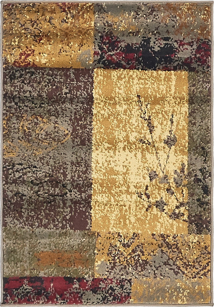 Unique Loom Beige Barista Pache 2' 2 x 3' 0 Area Rug