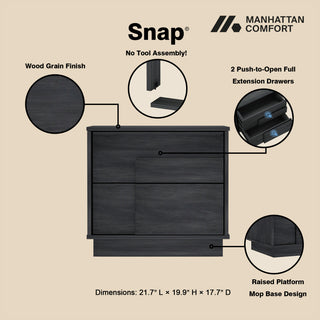 Manhattan Comfort Horizon Nightstand