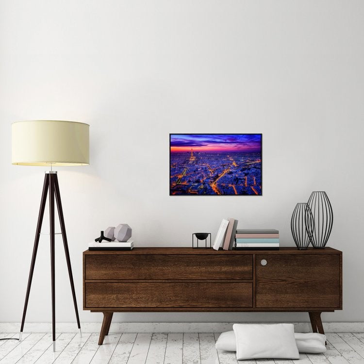 "Paris I" Framed Canvas Giclee by Juan Pablo De, 31x21"