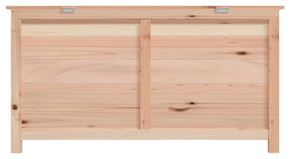 Vidaxl Patio Cushion Box 39.4"x19.7"x22" Solid Wood Fir