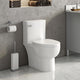 Malibu II 2P Toilet, White, 12" Rough-in