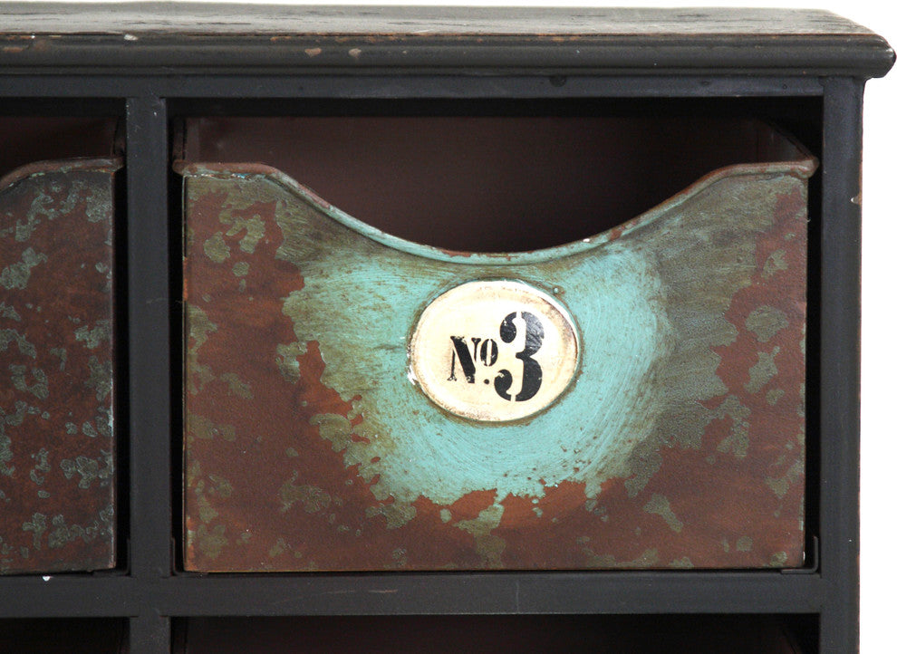 Close-up of a single drawer/front component on white background.