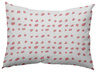 Dot Of Spots Decorative Throw Pillow, Pink Icing, 14"x20"