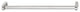 Alno Modern Towel Bar in Polished Chrome