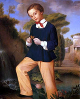 Carlo Zatti Portrait of a Boy from a Lombard Noble Family Wall Decal