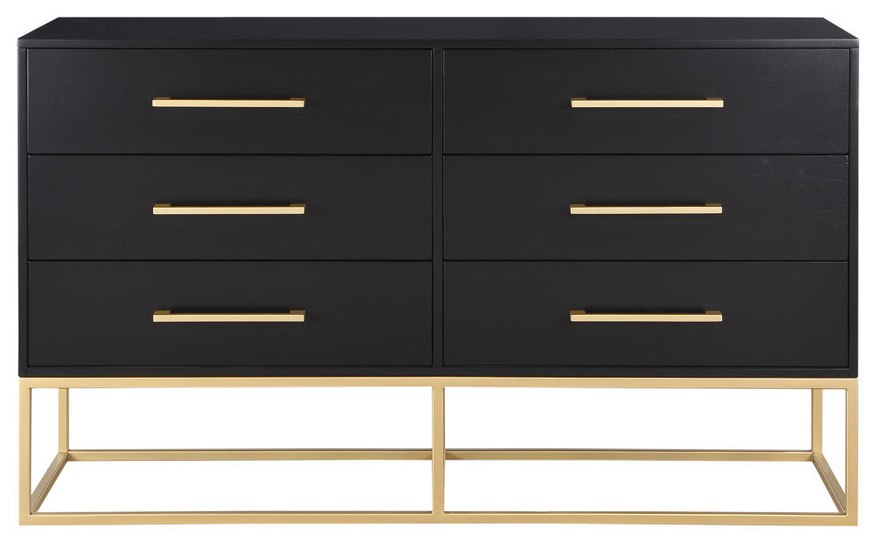 Maxine Dresser, Rich Black Finish