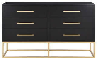 Maxine Dresser, Rich Black Finish